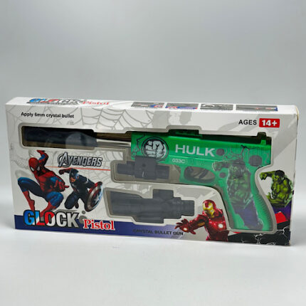 Glock Pistolet à balles de cristal Hulk - Avengers