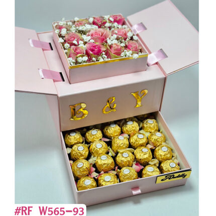 Box de fleurs & chocolats