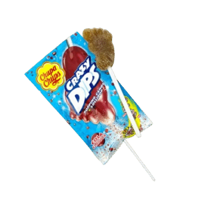 Sucette Crazy Dips Goût Cola - Chupa Chups 16g