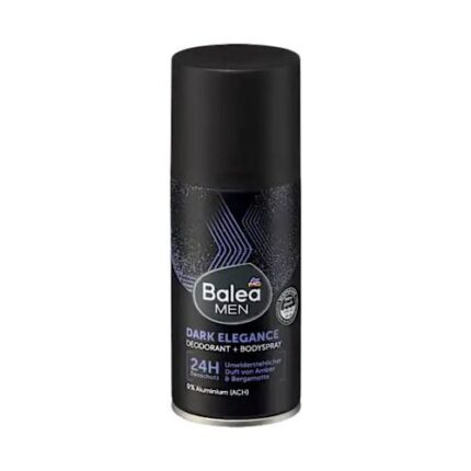 Déodorant+Bodyspray Dark elegance 24h - Balea Men 150ml