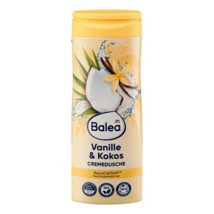 Gel douche Vanille & Noix de coco – Balea 300ml