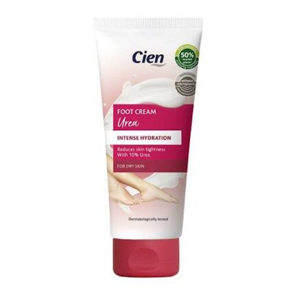 Crème hydratante pour pieds Urea 10% - Cien pieds extrêmement secs et fissurés 100ml