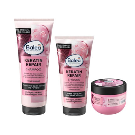 Pack de la gamme Keratin Repair 3 pièces - Balea