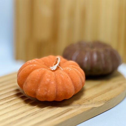 Bougie en forme de Citrouille (grand format)