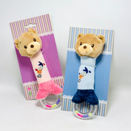 Hochet bébé en forme d'ours