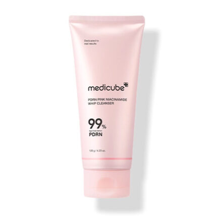 Gel moussant PDRN Pink Niacinamide Whip Cleanser - Medicube tout type de peau 120ml