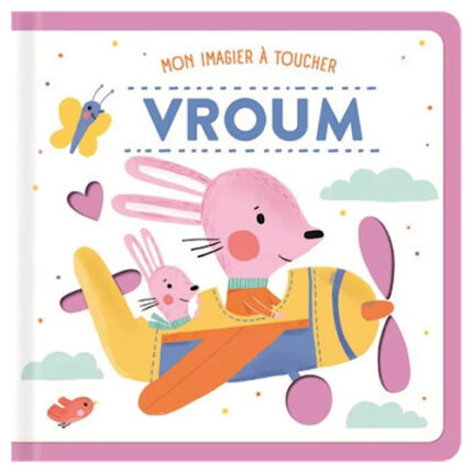 Livre Pour enfants – Mon imagine à toucher Vroum