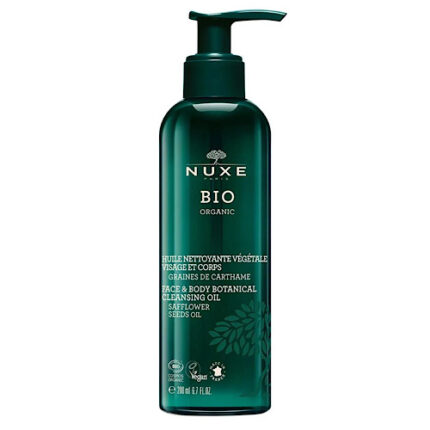 Huile nettoyante végétale visage et corps - Nuxe organic tous types de peaux 200ml