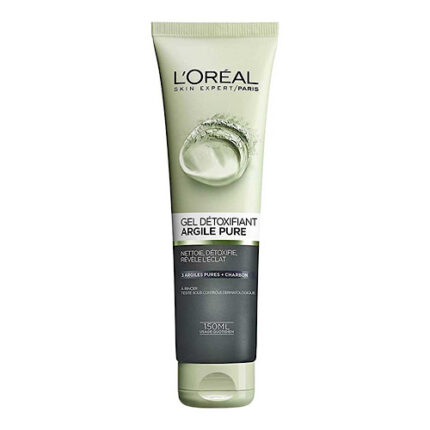 Gel détoxifiant Argile pure - L'Oréal peaux mixtes à grasses 150ml