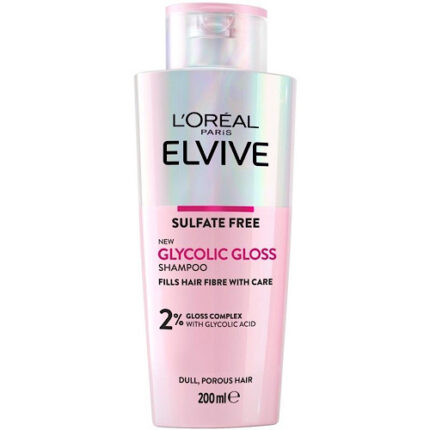 Shampooing Elvive Glycolic gloss – L’Oréal cheveux ternes ou abîmés 200ml