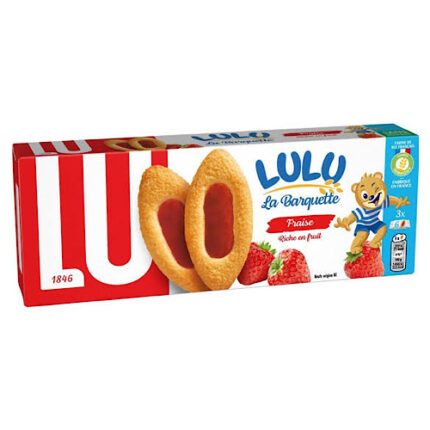La Barquette Fraise LuLu l’Ourson – LU 120g