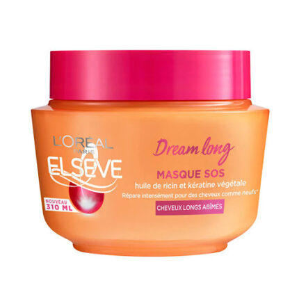 Masque Capillaire Reconstructeur Dream Long Elseve – L’Oréal pour cheveux longs & abimés 310ml