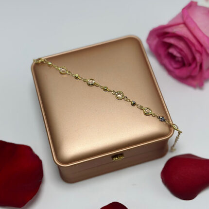 Gourmette en acier inoxydable