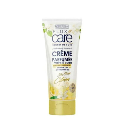 Crème parfumée au Citron Stay Fresh – Flux care pour corps et mains 150 ml