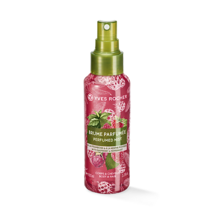 Brume parfumée framboise menthe poivrée - Yves Rocher 100ml