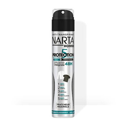 Déodorant Protection 5 48h – Narta homme 220 ml