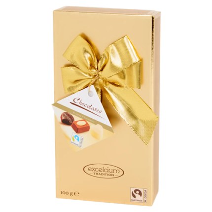 Coffret de Chocolats Belgian Chocolates – Excelcium Tradition 100g