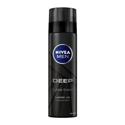 Gel à raser deep clean shave -Nivea Men tous types de peau 200ml