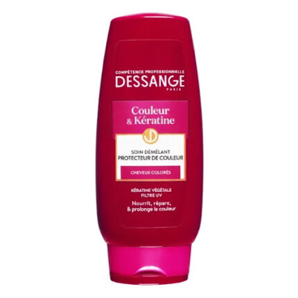 Apres shampooing Couleur & Kératine – Dessange cheveux colorés 200ml