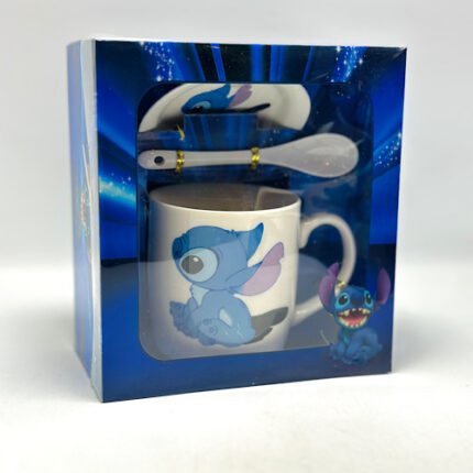Coffret Tasse, Sous Tasse et Cuillère Stitch
