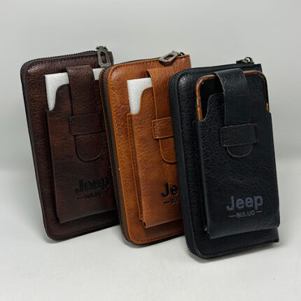 Pochette pour homme en cuir – Jeep