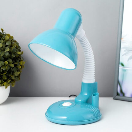Lampe de bureau à col cygne & porte stylo