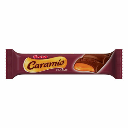 Barre de Chocolat au lait & fondant caramel Carameio – Ülker 32g