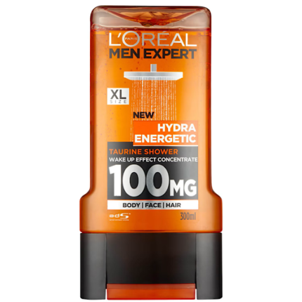 Gel Douche Men Expert Hydra Energetic – l’Oréal 300 ml
