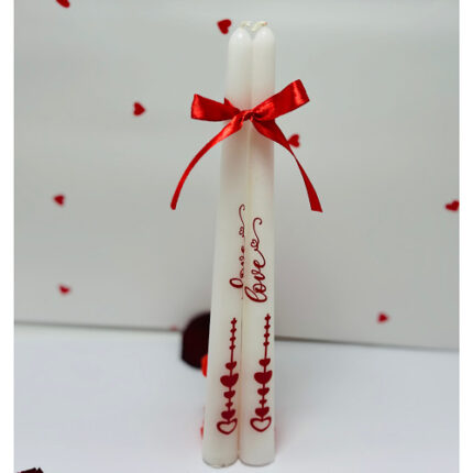 Bougie chandelle Love