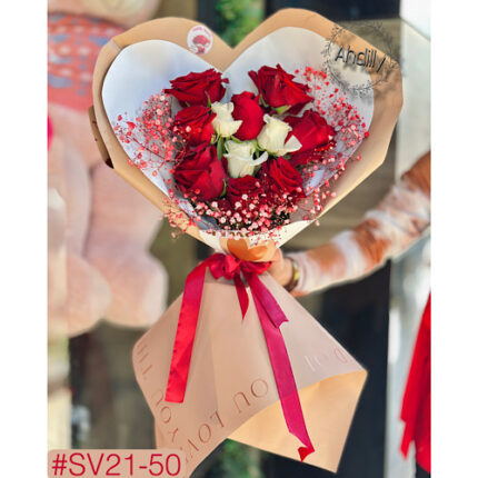 Bouquet pour la Saint Valentin