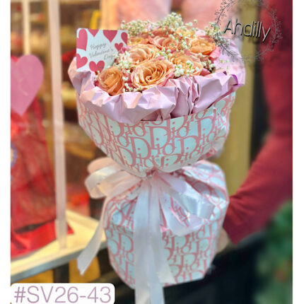 Bouquet pour la Saint Valentin