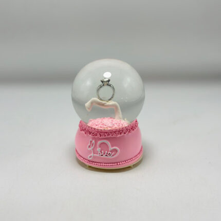 Boule De Neige Bague - Moyen Format