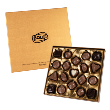 Coffret De Chocolats « GOLD»-Bolçi 190G