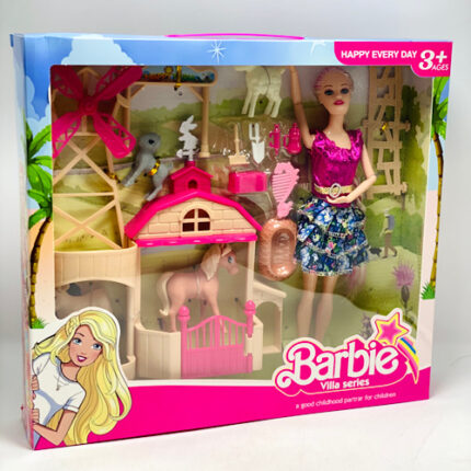 Poupée Barbie farmer avec accessoires