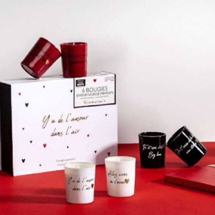 Coffret Bougies Parfumées