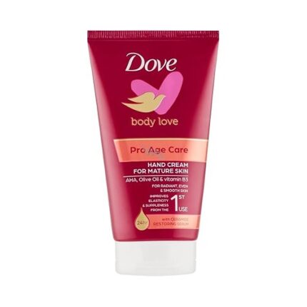 Crème Pour Main A l'huile d'olive & Vitamine B3 et AHA ''Pro Age Care''- Dove 75 Ml