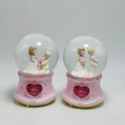 Boule De Neige Couple - format moyen