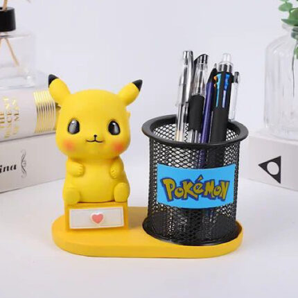 Porte Stylo  avec une figurine de Pikachu