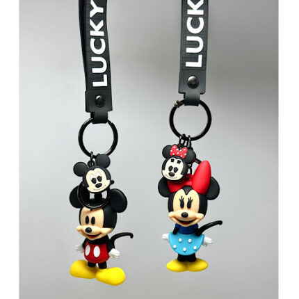 Porte-clé Mickey & Minnie Mouse