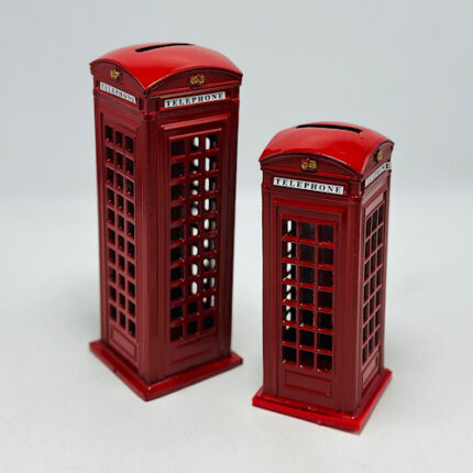 Tirelire En Métal Sous Forme De Cabine Téléphonique LONDON