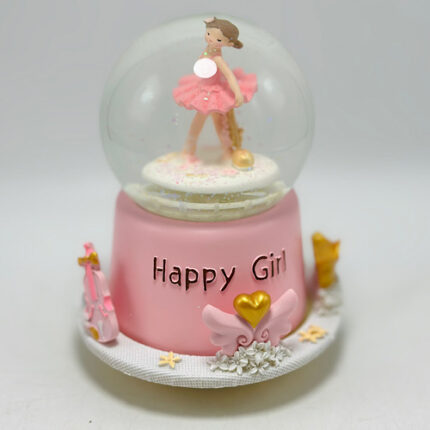 Boule De Neige Ballerine " Happy Girl "