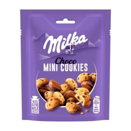 Sachet Mini Cookies Au Chocolat - Milka 110G