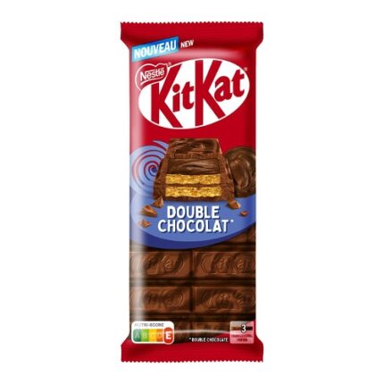Tablette Chocolat "Double Chocolat " Kitkat - Nestlé 99G