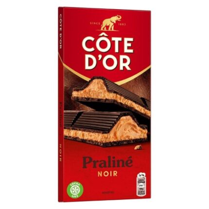 Tablette de chocolat praliné Noir  – Côte d’Or 200g