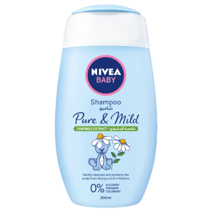 Shampooing Gentle And Mild A la camomille 0% - Nivea Baby 200 Ml