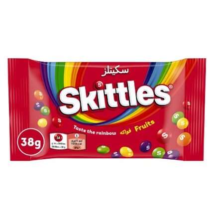 Sachet Bonbons au Goût Fruits "Crazy Sours "- SKITTLES 38G