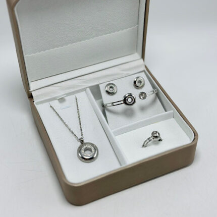 Parure Argent En Acier Inoxydable