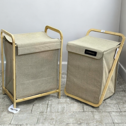 Panier à Linge en Tissu