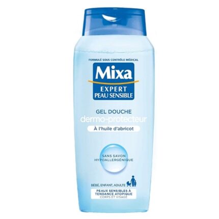 Gel Douche Dermo-protecteur à l'Huile d'Abricot - Mixa 400 Ml