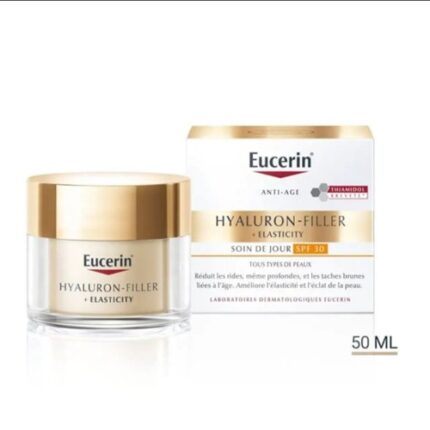 Soin de Jour Anti-Âge Hyaluron-Filler + Elasticity SPF 30 – Eucerin peaux matures 50ml